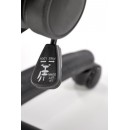 Кресло компьютерное HALMAR BLOOM серый/черный